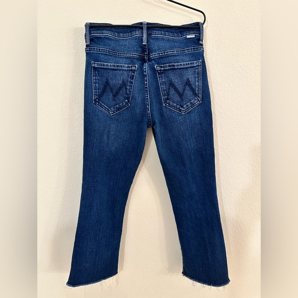 MOTHER Insider Fray Crop Step Hem - Picture 1 of 5